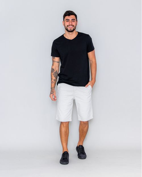 Bermuda Masculina Chino 11100 Areia