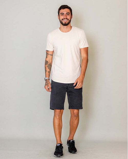 Bermuda Masculina Colors - Linha Man Style  21705 Chumbo