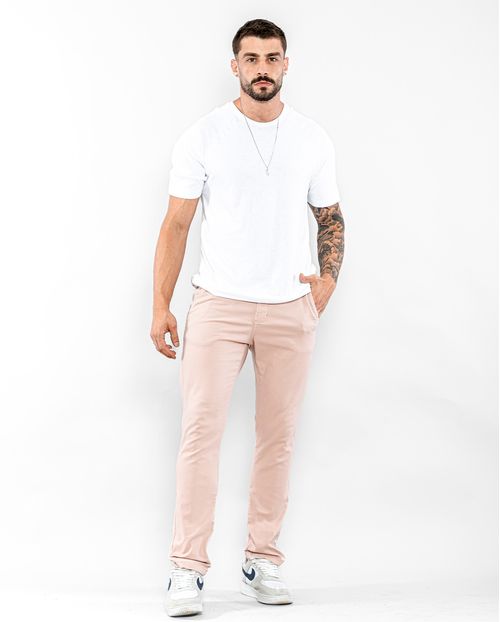 Calça Chino Masculina 11000 Nude