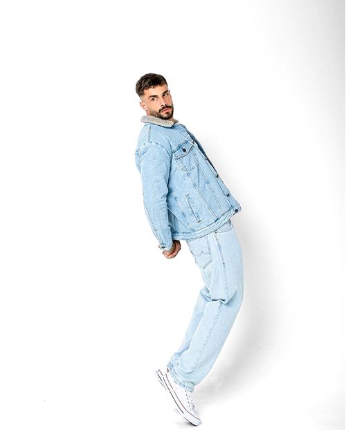 Jaqueta Jeans Rider Masculina Pelo Interno 22570 Clara